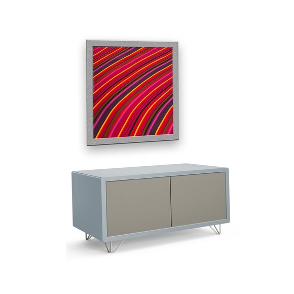 NWT SILKLETTE Sound Waves 100% Fine Silk Kerchief Scarf MULTICOLOR - Picture 5 of 6